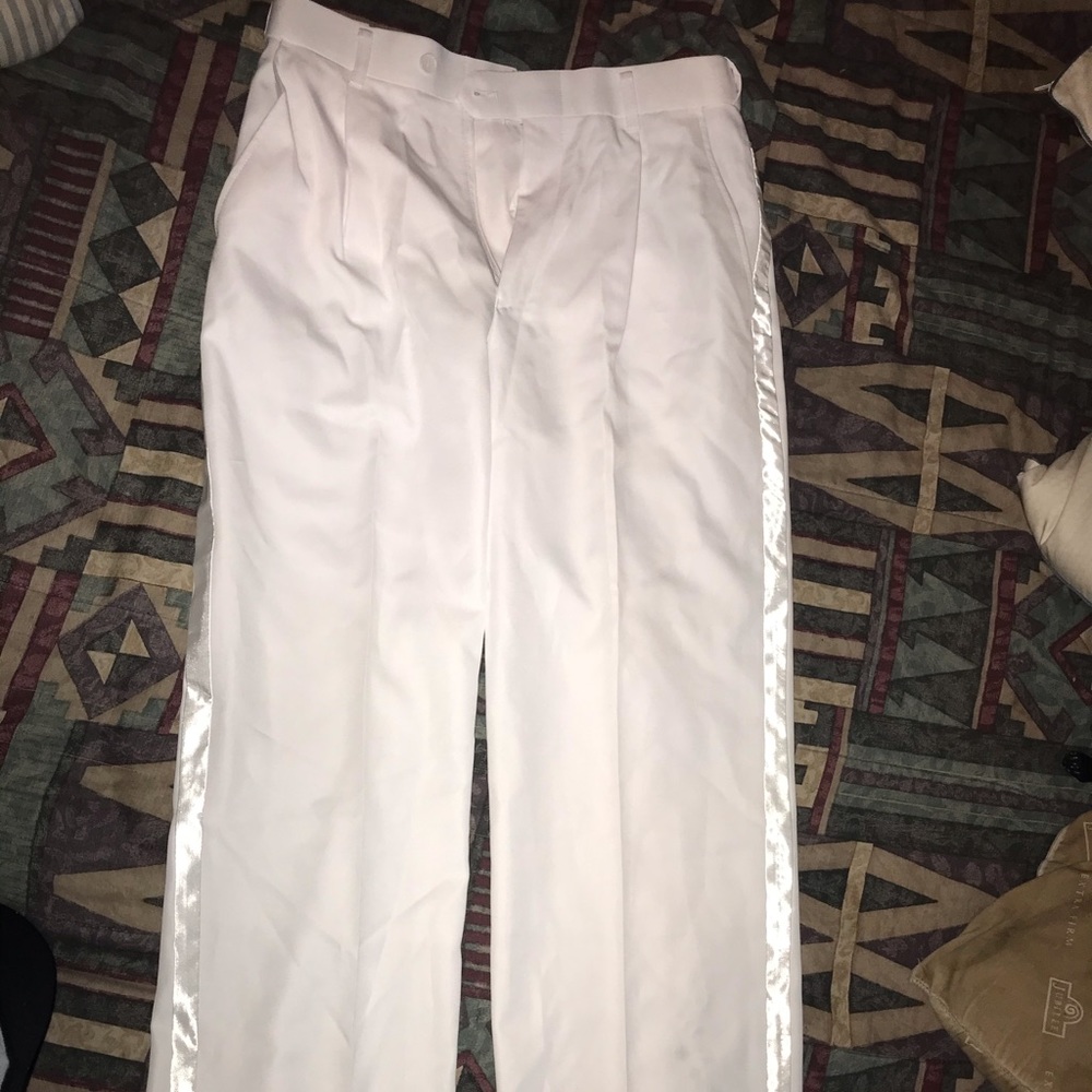 White dress pants